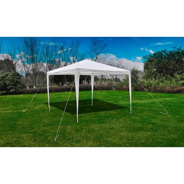 vidaXL Záhradný altánok so strechou v tvare pyramídy 3x3 m