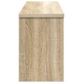 vidaXL Vešiak na stenu Nástenná montáž Sonoma dub 80 x 20 x 30 cm
