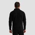 Mikina so zipsom Limitless Black - GymBeam, veľkosť XXXL, veľkosť oblečenia XXXL