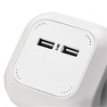 Zásuvka EMOS P04219GU SCHUKO rozbočovacia kocka s prívodom, 2× USB, 4 zás., 1,9m
