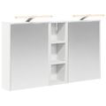 vidaXL Set kabinetov do kúpeľne 3 ks 106 x 16 x 62,5 cm