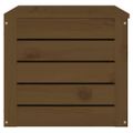 vidaXL Úložný box medovo-hnedý 89x36,5x33 cm masívna borovica