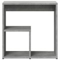 vidaXL Príručné stolíky 2 ks betónové sivé 50x30x50cm kompozitné drevo