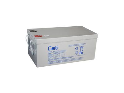 Gélová batéria 12V 250Ah GETI pre soláre