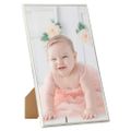 vidaXL Fotorámiky na stôl, koláž 3 ks, strieborné 10x15 cm, MDF