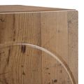 vidaXL Nočný stolík 2 pcs Staré drevo 33,5 x 34,5 x 50 cm