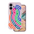Puzdro DIY Snake pre iPhone 16 6,1" ružové