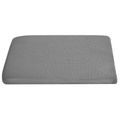 vidaXL Podložka na sedadlo Sivá 39 x 38 x 8,5 cm PU pena