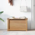 vidaXL Úložný box s vekom PANAMA 79x42x46 cm borovicový masív