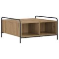 vidaXL Konferenčný stolík Dub artisan 50 x 49 x 41 cm Kompozitné drevo