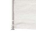 vidaXL Altánok so strechou, biely 15,61x5,88x3,75 m, polyetylén