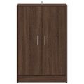 vidaXL Botník hnedý dub 60x35x92 cm spracované drevo