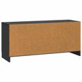 vidaXL TV skrinka Čierna 102 x 34,5 x 47 cm Kompozitné drevo