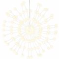 vidaXL Vonkajšia vianočná prskavka, teplá biela 20 cm, 140 LED