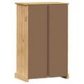vidaXL Skrinka na topánky VIGO 60x35x96 cm masívna borovica