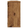 vidaXL Nástenné poličky v tvare kocky 100x15x30 cm kompozitné drevo