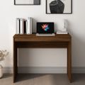 vidaXL Stôl hnedý dub 90x40x72 cm spracované drevo