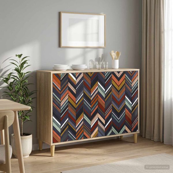 vidaXL Servírovacia skriňa OMMEN Sonoma 102 x 33 x 75 cm