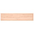 vidaXL Kúpeľňová doska 220x50x(2-6) cm neošetrený masív