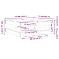 VidaXL konferenčný stolík otočný o 360 stupňov hnedý dub 90x90x34,5 cm