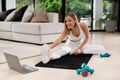 Podložka na cvičenie, jogu a fitness 1 cm Rebel Active RBA-3150-BK
