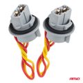Objímka žiarovky T20 LED 12V W21W WY21W W3x16d 7440 T20 2 ks AMiO-04833