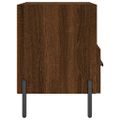 vidaXL Nočné stolíky 2 ks hnedý dub 40x35x47,5 cm kompozitné drevo