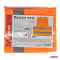 Reflexná vesta XL oranžová s certifikátom AMiO-01735