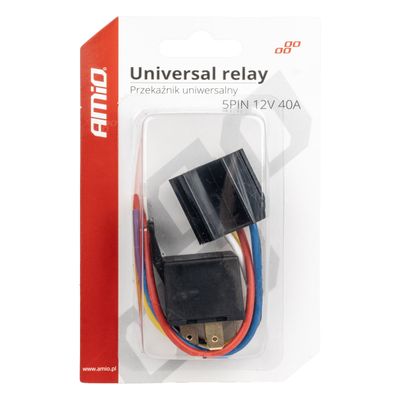 Univerzálne relé s kockou a káblami AMIO-03510