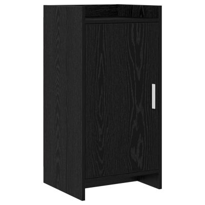 vidaXL Servírovacia skriňa Čierny dub 40 x 36 x 80 cm Kompozitné drevo