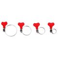 Hadičová spona s motýľom MECHANIC CONNECT SET 20, 10-44mm, 20ks SIXTOL