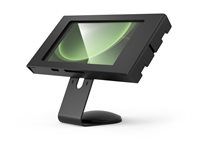 Compulocks Galaxy Tab Active 3/5 8" Apex Enclosure Core Stand - Stojan - odkrytá predná/zadná kamera a senzory - pre tablet - uzamykateľný - kovový rám - čierna - veľkosť obrazovky: 8" - montáž na stenu, pult - pre Samsung Galaxy Tab Active3, Tab Active5