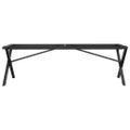 vidaXL Nohy konferenčného stolíka X-rám 140x30x43 cm oceľ