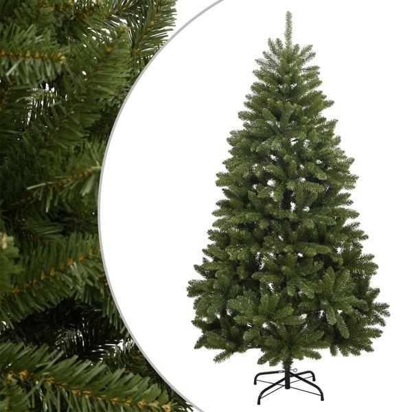 vidaXL Umelý výklopný vianočný stromček so stojanom zelený 180 cm