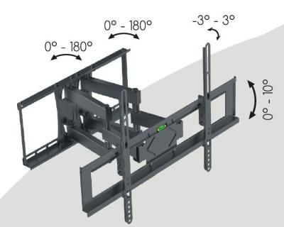 OPTICUM HAMMER 23"-70" naklápací držiak TV OPTICUM HAMMER  23" - 70" naklápěcí držák TV