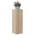 vidaXL Stojan na rastliny dub sonoma 33x33x100 cm kompozitné drevo