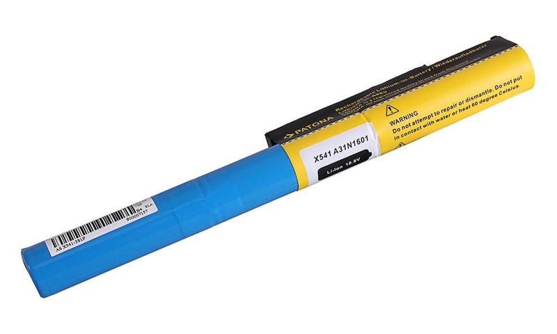 PATONA baterie pro ntb ASUS X541 2200mAh Li-lon 10,8V A31LP4Q, A31N1601 Baterie, pro notebook, 2200mAh, Li-lon, 10,8V, pro ASUS X541
