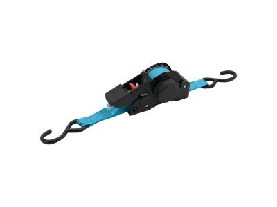 Popruh upínacie s račňou a háky COMPASS 02261 samonavíjacie 3,5m