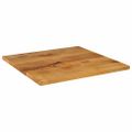 vidaXL Stolová doska 70x70x2,5 cm štvorcová mangový masív