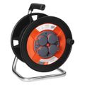 Prázdny navíjací bubon ORNO CR-5, IP44 4x2P+E 16A 230V, H05VV-F 3x1.5mm2, 50m Prázdný navíjecí buben ORNO CR-5, IP44 4x2P+E 16A 230V, H05VV-F 3x1.5mm2, 50m
