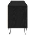 vidaXL TV skrinka 150 x 30 x 44,5 cm Čierny dub Kompozitné drevo