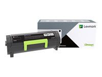 Čierna - originálna - kazeta s farbivom LCCP - pre Lexmark B2338DW