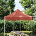 vidaXL Strecha na párty stan 2x2 m, tehlová farba 270 g/m²