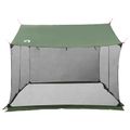 vidaXL Stanový plachty s sieťovými stenami 340 x 260 x 220 cm Zelená