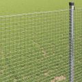 vidaXL Zvarený drôtený plot 1000 x 40 cm Strieborná