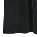vidaXL Zatemňovacie závesy 2 ks Čierna 140 x 140 cm Zamat