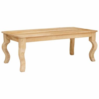 vidaXL Konferenčný stolík Hnedá 110 x 55 x 40 cm Masívne mango drevo