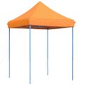 vidaXL Skladací pop-up párty stan oranžový 200x200x306 cm