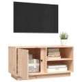 vidaXL TV skrinka 80x35x40,5 cm masívna borovica