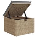 vidaXL Súprava záhradných pohoviek 4 ks Poly ratan